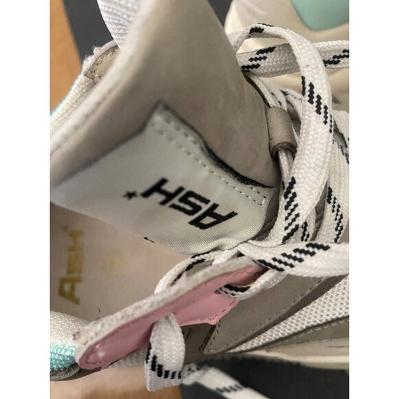 ASH Addict Women's Low Top Street Wear Chunky Dad Sneakers  White Multi 36 - Picture 6 of 8